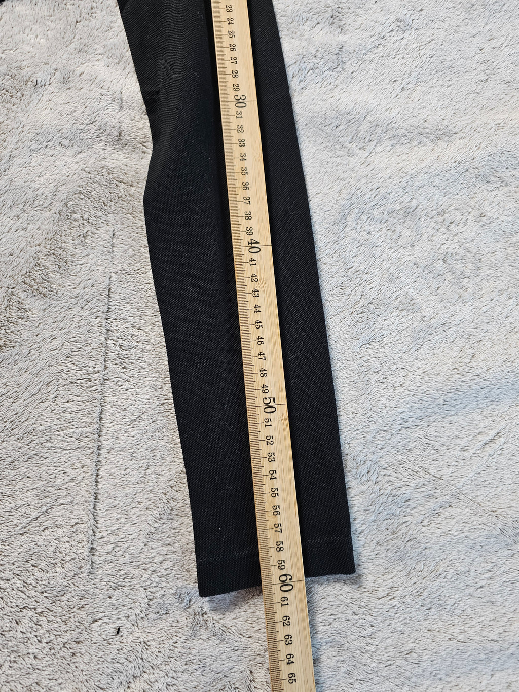 Polo Femme Manches Longues Stretch Noir – LACOSTE | Taille 38
