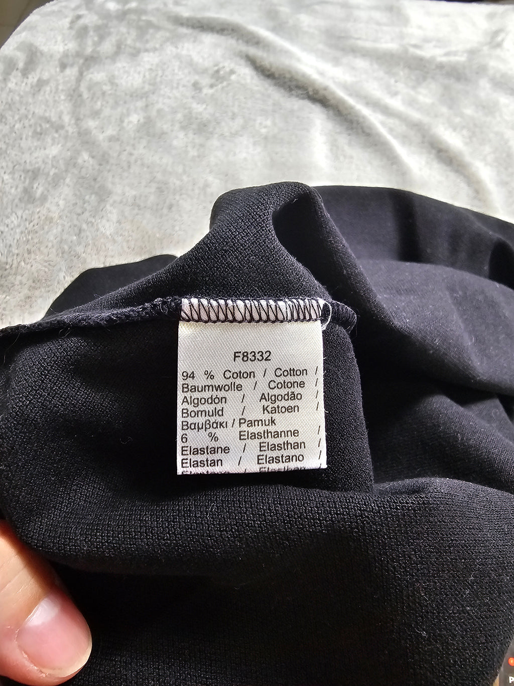 Polo Femme Manches Longues Stretch Noir – LACOSTE | Taille 38