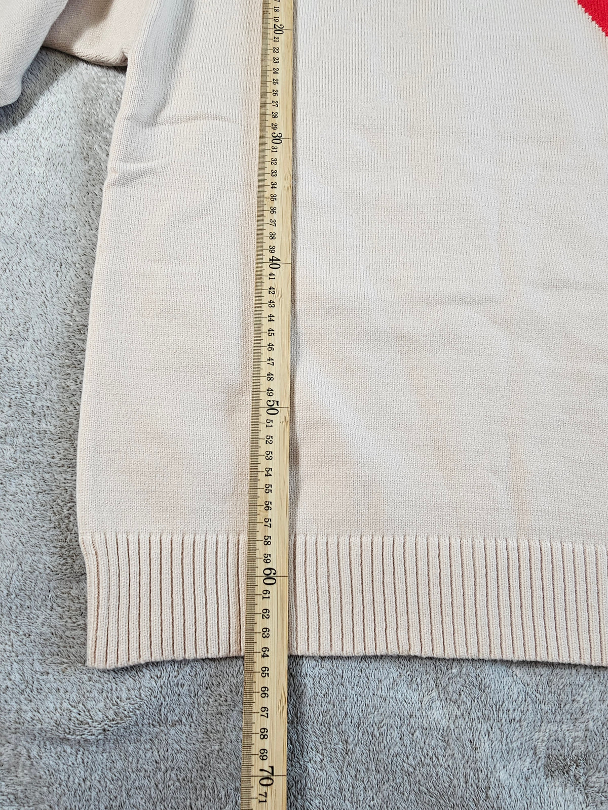 Pull Ami Paris femme Neuf avec Étiquette - Beige rosé - Taille S